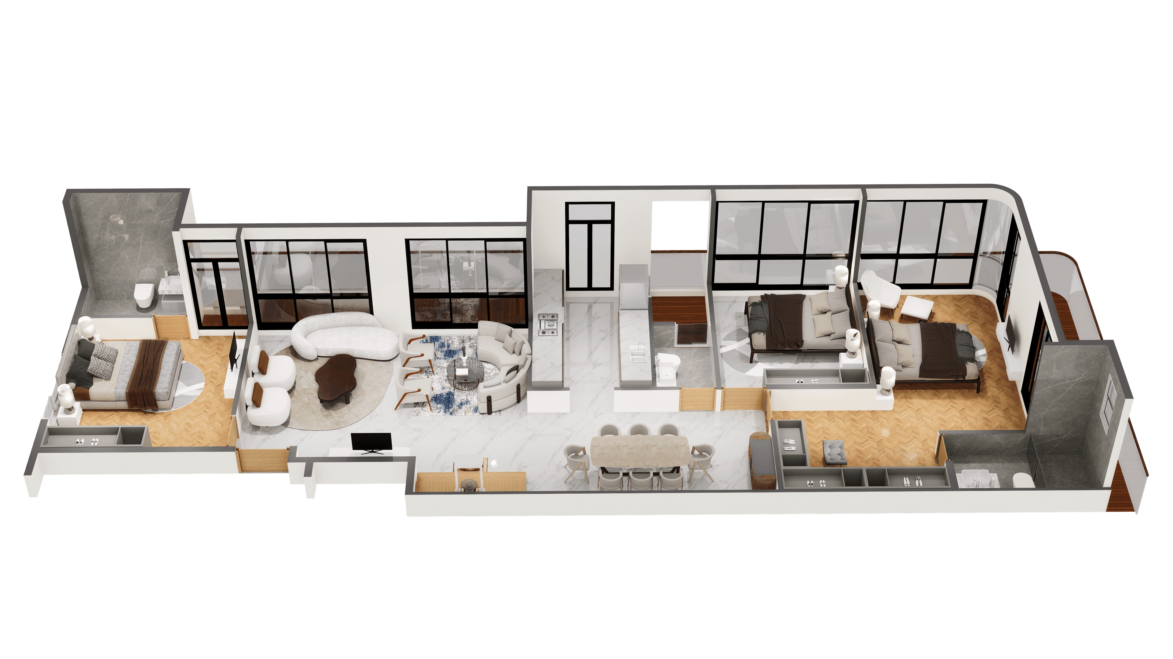 Bird's Eye View Plans